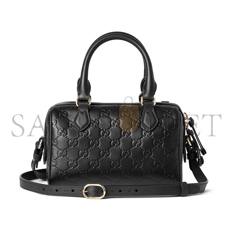 Gvc*1 gg emblem small boston bag 848889 (20.5*14*11.5cm)